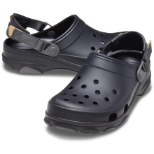 Crocs Sandale All Terrain Clog (robuste Außensohle, verstellbarer Turbo Strap) schwarz - 1 Paar